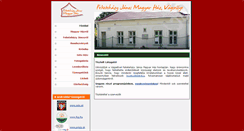 Desktop Screenshot of magyarhaz.sk